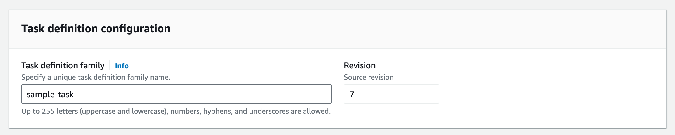 Task Definition