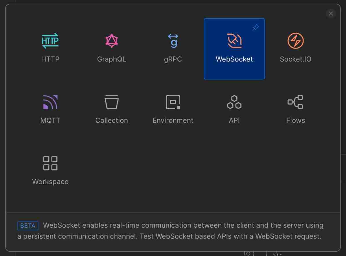 WebSocket Request