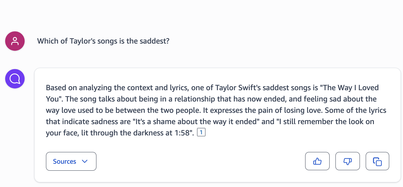 Q Saddest